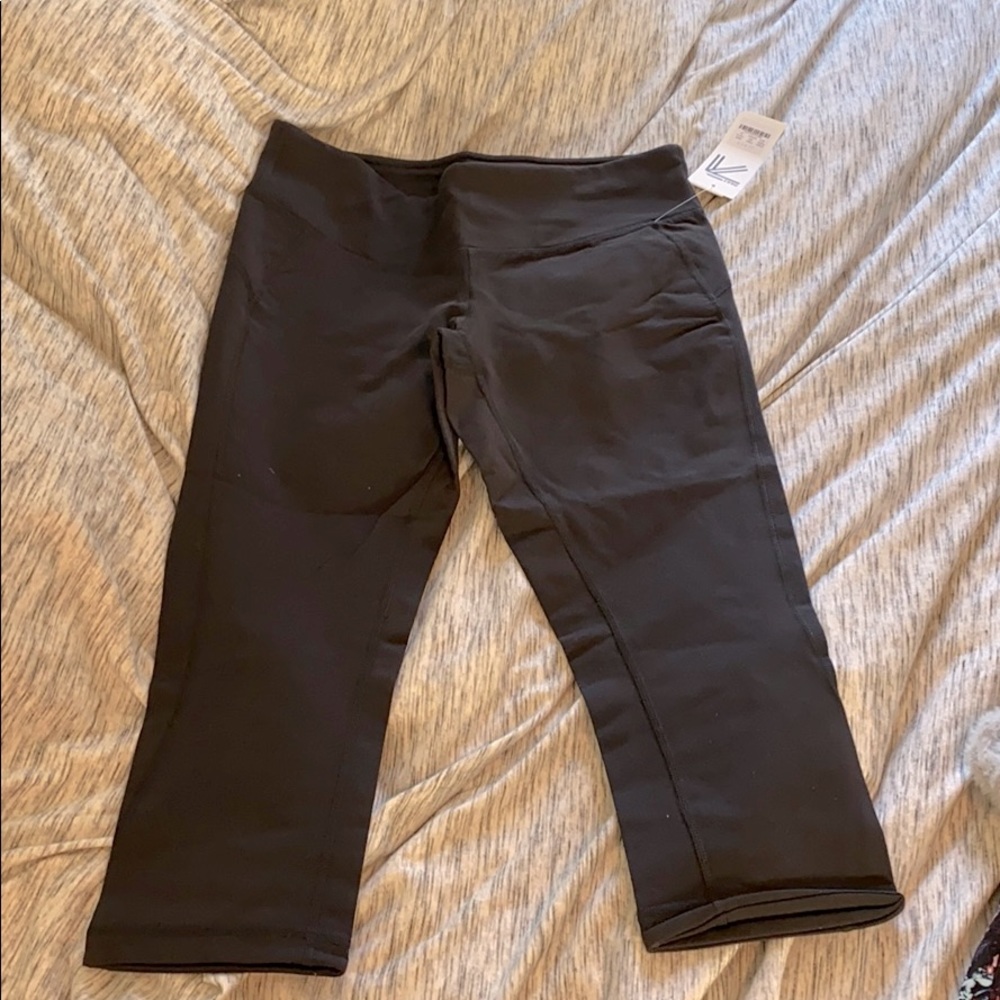 New Balance J Crew athletic crop pants